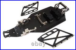 Grey CNC Machined Chassis Upgrade Conversion Kit for Losi 2WD 22S Drag Car