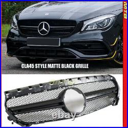 LCI CLA45 Style Front Bumper Cover Grille Kit For Mercedes Benz 2014-2019 CLA250