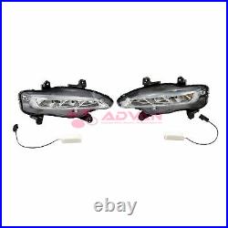 LED Fog Lights SX Style For 2019-Up Kia Optima With Turn Signals DRL Lamps Kit