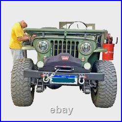 LED Headlight Conversion Kit Complete with fitting & Wiring For Jeep Willys GPW