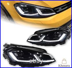 LED Headlights for VW Golf MK7 2013 2017 DRL Plug & Play Set
