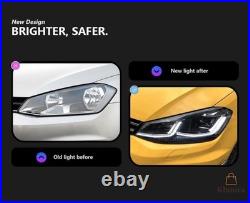 LED Headlights for VW Golf MK7 2013 2017 DRL Plug & Play Set