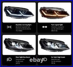 LED Headlights for VW Golf MK7 2013 2017 DRL Plug & Play Set