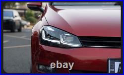 LED Headlights for VW Golf MK7 2013 2017 DRL Plug & Play Set