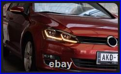LED Headlights for VW Golf MK7 2013 2017 DRL Plug & Play Set