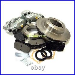 Land Rover Defender 110 Front Vented Brake Upgrade Kit, Discs, Calipers & Pads