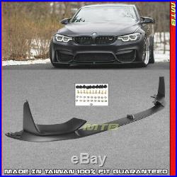 M Performance Style 3-Piece Front Lip Splitters For 15-18 BMW M4 M3 F80 F82 F83