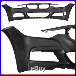 M Sport Front Bumper Kit For BMW 12-18 3 Series F30 F31 Performance Style Lip