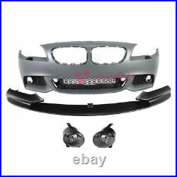 M Sport Style Bumper Fog Lamps Kit For BMW 11-13 5 Series F10 Performance Lip