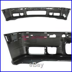 M3 Style Front Bumper Cover For BMW 3-Series 92-98 E36 Lip Kit Clear Fog Lights