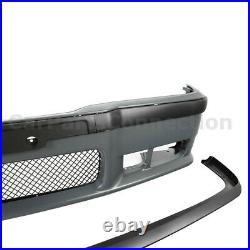 M3 Style Front Bumper Cover For BMW E36 3-Series 1992-1998 With Front Lip Kit