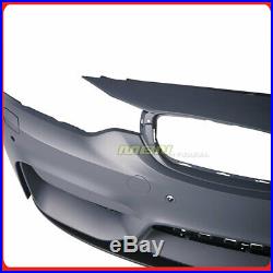 M4 Style Front Bumper Kit Lip Air Dam F32 F33 F36 2014-2020 w Parking Sensors