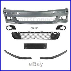M5 Style Front Bumper Cover For BMW 5 Series E39 97-03 Conversion Kit Assembly