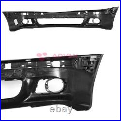 M5 Style Front Bumper Cover Kit For BMW 5 Series E39 97-03 With Washer Holes