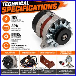 Massey Ferguson 148 Dynamo to Alternator Conversion Kit 12V Tractor Upgrade