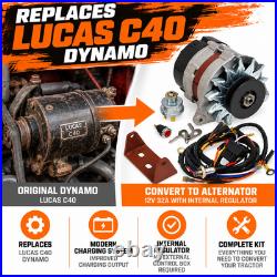 Massey Ferguson 148 Dynamo to Alternator Conversion Kit 12V Tractor Upgrade