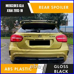 Mercedes Benz Gla Class X156 Gla45 Amg Look Gloss Black Rear Roof Spoiler Oem