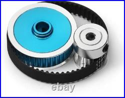 Metal Belt Drive Conversion Kit for Tamiya TT-02 1/10 RC Car Silent Upgrade Part