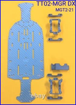 MetalGarage TT-02 Carbon Conversion Kit RWD Tamiya Upgrade Parts