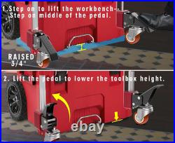 Milwaukee Packout Front Wheels Upgrade Kit for Easy Rolling Dolly Conversion