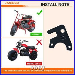 Mini Bike Drum to Disc Brake Conversion Kit Upgrade CT200U BT200X Performance
