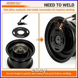 Mini Bike Drum to Disc Brake Conversion Kit Upgrade CT200U BT200X Performance