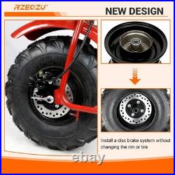 Mini Bike Drum to Disc Brake Conversion Kit Upgrade CT200U BT200X Performance Mini Bike Drum to Disc Brake Conversion Kit Upgrade CT200U BT200X Performance