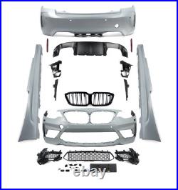 NEW For BMW 2 Series F22 15-21 Conversion M2 Style Front+Rear Full Body Kit