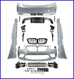 NEW For BMW 2 Series F22 15-21 Conversion M2 Style Front+Rear Full Body Kit