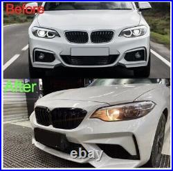 NEW For BMW 2 Series F22 15-21 Conversion M2 Style Front+Rear Full Body Kit