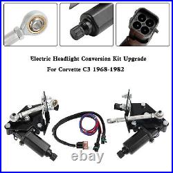 New Electric Headlight Conversion Kit Upgrade For Corvette C3 1968-1982 AY