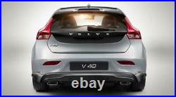New Volvo V40 1.6D Twin Double Exhaust Pipe Pipes Trims Conversion Upgrade Kit