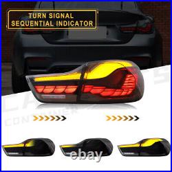 OLED Rear Tail Lights For 2014-20 BMW 4 Series M4 440i 428i 435i 420i with Startup