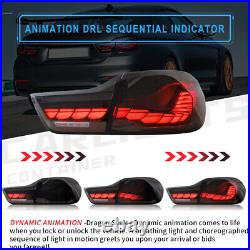 OLED Rear Tail Lights For 2014-2020 BMW 4Series M4 440i 428i 435i 420i withStartup