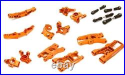 Orange CNC Machined Suspension Conversion Upgrade for Traxxas 1/10 4-Tec 2.0