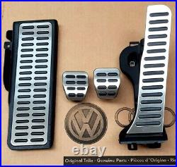 Original VW Tiguan pedals type 5N to 2015 R-Line pedal set pedal caps footrest