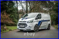 PLASTIC 2018+ FORD TRANSIT CUSTOM BODY STYLE KIT Bumpers upgrade conversion