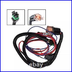 Pair Electric Headlight Conversion Kit Easy to Install for Chevrolet