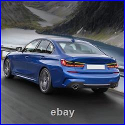 Pair For 2019-2022 BMW 3 Ser. G20 G80 M3 GTS Rear Lights LED Tail Lamps Start up