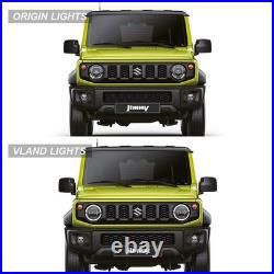Pair For 2019-2024 Suzuki Jimny FULL LED Headlights Lamp WithStartup Animation DRL