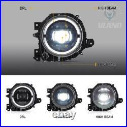 Pair For 2019-2024 Suzuki Jimny FULL LED Headlights Lamp WithStartup Animation DRL