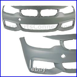 Performance Style Front Bumper Cover With Lip For BMW 4 Series 14-20 F32 F33 F36
