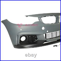 Performance Style Front Lip Bumper PDC Holes For BMW 4 Series 14-20 F32 F33 F36
