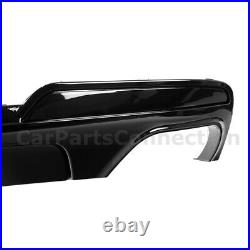 Performance Style Gloss Black Rear Bumper Diffuser Front Lip For BMW 550i 11-16