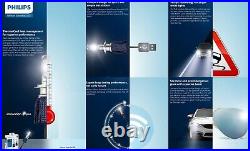 Philips Ultinon LED G2 White H4 Two Bulbs Fog Light High Beam Upgrade Replace EO