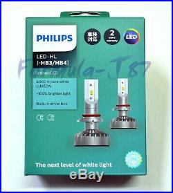 Philips Ultinon LED Kit White 6000K 9005 HB3 Two Bulbs Head Light Lamp Upgrade