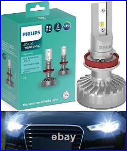 Philips Ultinon LED Kit White 6000K Fog Light H11 Two Bulbs Upgrade Replace Lamp