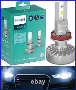 Philips Ultinon LED Kit White 6000K H11 Two Bulbs Head Light Replace Upgrade OE