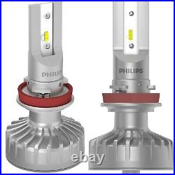 Philips Ultinon LED Kit White 6000K H11 Two Bulbs Head Light Replace Upgrade OE