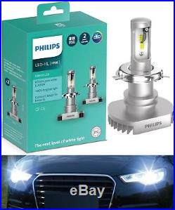 Philips Ultinon LED Kit White 6000K H4 Two Bulbs Fog Light High Beam Upgrade OE